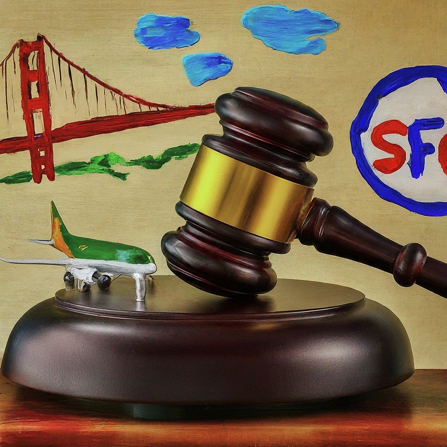 San Fransisco sues Oakland - Gavel SFO/OAK